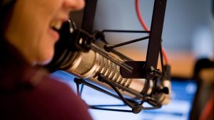 Broadcast Studio microphone 