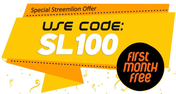 Start your Internet Radio. Use Coupon SL100